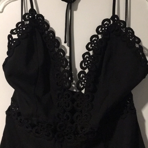 Missguided Black Cut-Out Dress - Picture 4 of 6